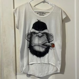 Gorilla with a cigar